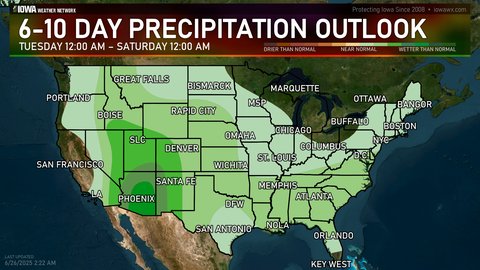 6-10 day precipitation outlook