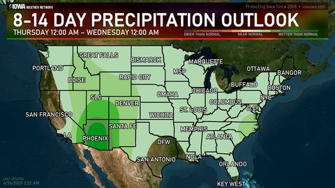 8-14 day precipitation outlook