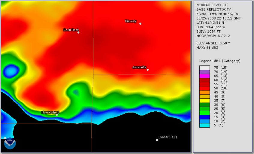 May 25, 2008 ParkersburgNew Hartford EF5 Tornado Iowa Weather Network