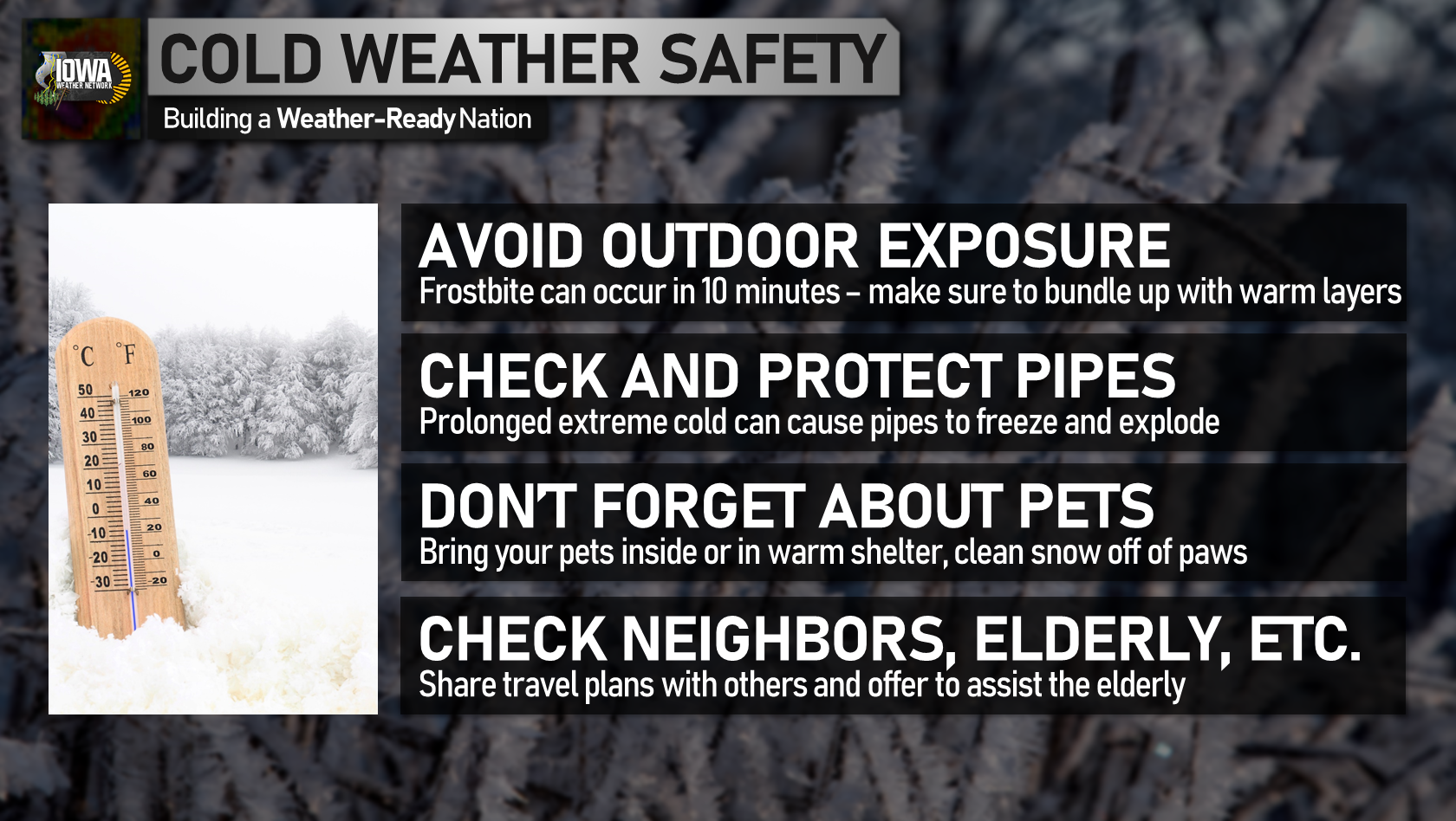 Cold weather safety tips